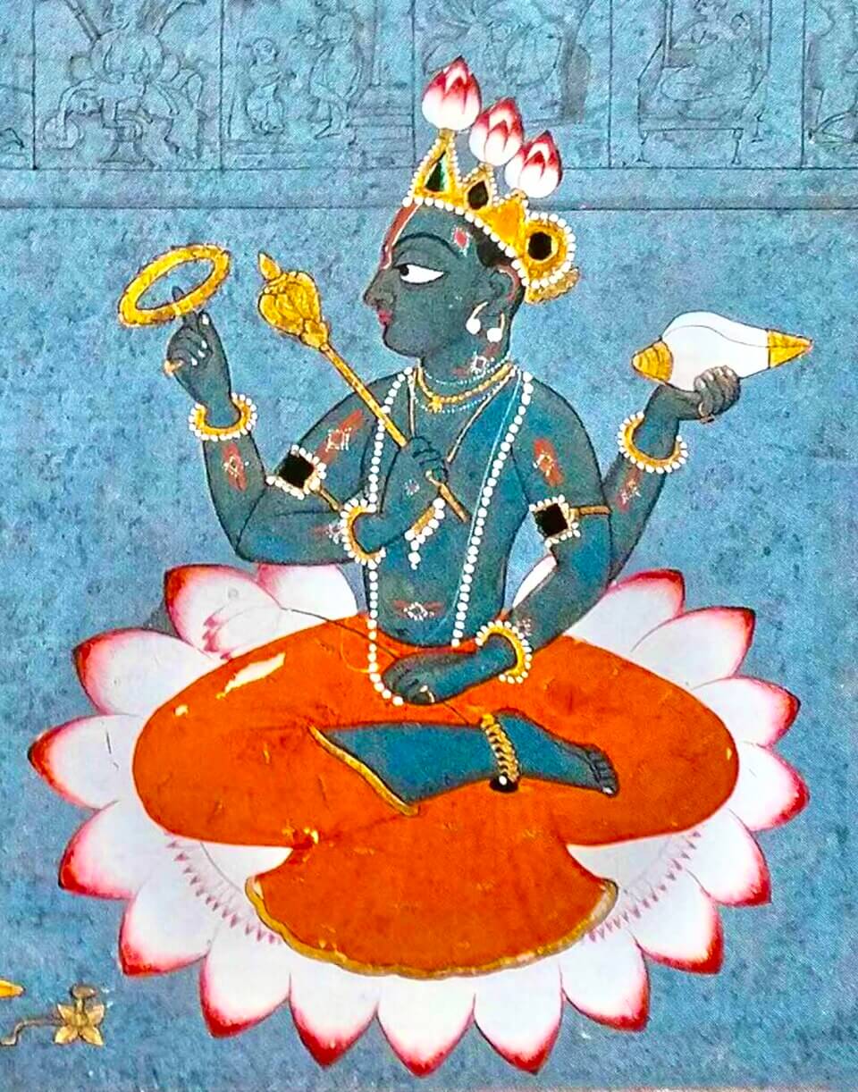 El dios Vishnu
