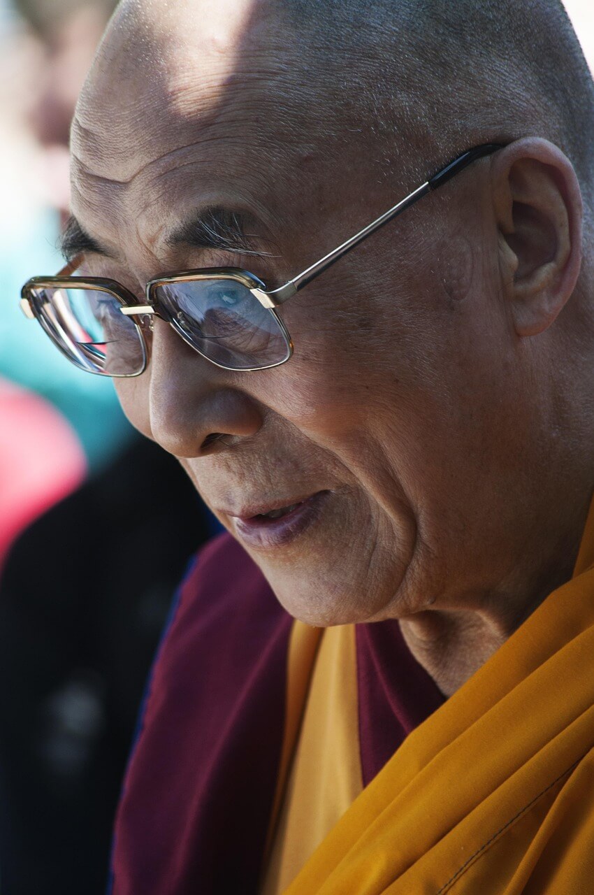 El Dalai Lama, líder del budismo tibetano en el exilio