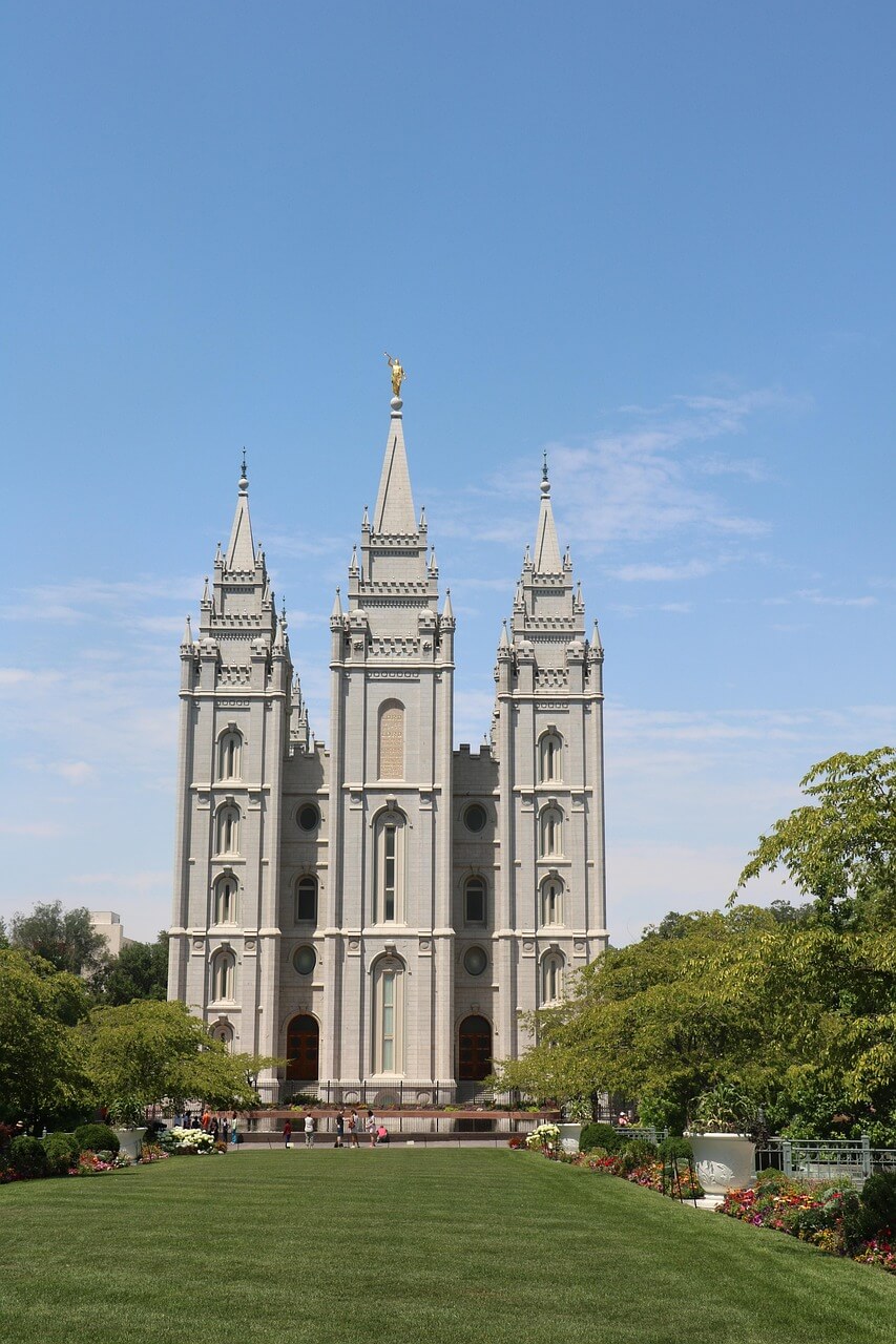 Iglesia de los mormones en Salt Lake City