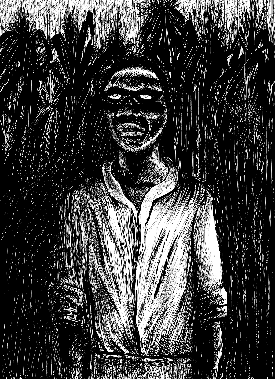 Zombi haitiano imaginado por la ficción
